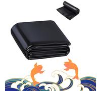 Heavy Duty 9x14.5m Waterproof EPDM Pond Liner for Fish, Waterfalls, Streams, and Gardens - Durable Leak-Proof Teichplane Film for Backyard Aquatic Landscapes