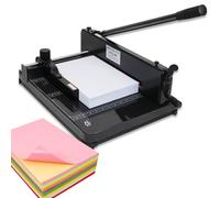 Heavy Duty A3/A4 Guillotine Paper Cutter with Blade Lock & Automatic Clamp for Office, School, and Home Use