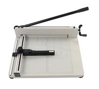 Heavy Duty A3 Guillotine Paper Cutter with Double Security Protection for Home Office - Commercial Manual Paper Trimmer for Label Craft Cardboard Paper Photos