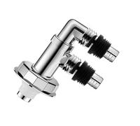 Heavy Duty ABS Washing Machine Drain Connector Washing Machine Drain Pipe Coupler for Stable Pressure Resistance & Long Easy Installation Plumbing Accessory