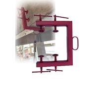 Heavy Duty Adjustable Beam Clamp - Fall Protection Anchor Point, Compliant Safety Anchor for Construction, Steel Harness Tie-Off Clip(11.8-15.8"/30-40cm)