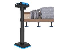 Heavy-Duty Adjustable Cabinet Support Pole - Labor Saving Steel Pole with Anti-Slip Base | Easy Setup Lifter for Sofa Sink Stairs Floors Porches and Home Furniture Repairs