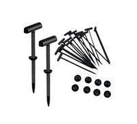 Heavy Duty Adjustable Cable Tie Buckle, Nylon Ties Holder for Automotive Repair & Home Organization Heavy Duty Zip Tie Clips with Pin and Button Locks
