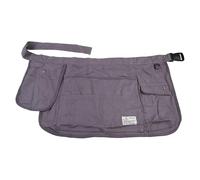Heavy Duty Adjustable Grey Gardening Apron with Detachable Tool Belt for Home Improvement and Housekeeping