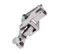 Heavy-Duty Adjustable Invisible Zipper Presser Foot with Roller Wheel for Flatbed Sewing Machine Accessories Professional Invisible Zippers Attachment