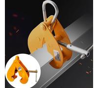 Heavy-Duty Adjustable Lifting Clamp for Secure Transport of Steel Rails and Stone, High Load Capacity