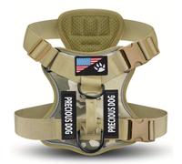 Heavy Duty Adjustable Nylon Military Tactical Dog Training Hunting Harness For German Shepherd Labrador French Bulldog,A,S