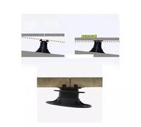 Heavy Duty Adjustable Pedestal Self Levelling Paving Risers for Ceramic Tiles Riser | Paving Tile Decking Outdoor Riser | 36mm - 51mm (Pack of 10)