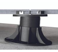 Heavy Duty Adjustable Pedestal Self Levelling Paving Risers for Ceramic Tiles Riser Supports 2000kg | Paving Tile Decking Outdoor Riser | (133mm - 225mm) (Pack of 10)