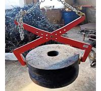 Heavy Duty Adjustable Scissor Lifter Clamp for Secure Handling and Transporting of Concrete Blocks and Granite Stones