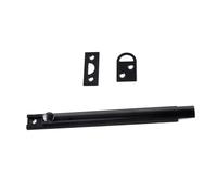 Heavy Duty Adjustable Sliding Bolt Spring Mechanism Vertical/Horizontal Mounting Rustproof for French Barn Doors Bedroom Door Security Latches
