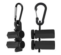 Heavy Duty Adjustable Stair Gauges for Framing Square - Non-Slip Secure Fit Stair Gauges with Holder, Professional Framing Tools for Carpenters, Woodworking, Construction, Stair Building