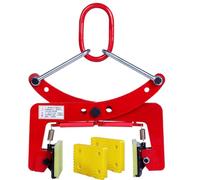 Heavy Duty Adjustable Stone Clamp, Alloy Steel Lifting Tool with Anti-Slip Pads for Safe Transport & Handling, Ideal for Granite & Marble Professionals,Jaw Opening 10-30cm