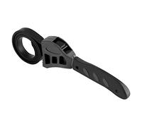 Heavy Duty Adjustable Strap Wrench 500mm, Rubber Belt Pipe Wrench for Plumbers, Oil Filter and Jar Opener for Weak Hands
