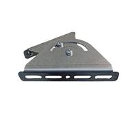 Heavy-Duty Adjustable Swivel Floodlight Bracket - Universal Wall-Mounted & Pole-Mount Bracket for LED Security Lights, Outdoor Floodlight, Corner & Security Light Mount