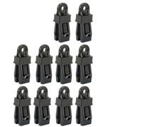 Heavy Duty Adjustable Tarp Clips, Toothed Spiral Lock Grip for Awning Canopy Boat Cover, PP Plastic Clamps for Camping Sailing Outdoor