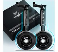 Heavy Duty Adjustable Training Wheel, Fits 24-29 Inches Bikes, Perfect for Learning & Balance Support, Sturdy Stabilizer (Black), Supports Up to 200 Lbs