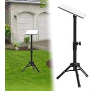 Heavy Duty Adjustable Tripod Stand, Slide-in Pipe Adapter Camera Phone Tripod, 52~82cm Metal Construction Long Pole Mount