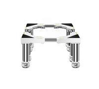 Heavy Duty Adjustable Washing Machine Stand & Fridge Base - Furniture Roller Holder for Washer, Dryer, & Refrigerator - 4/8/12 Strong Feet Cabinet Support
