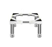 Heavy Duty Adjustable Washing Machine Stand & Fridge Base - Roller Holder for Washer, Dryer, and Kitchen Appliances - 4/8/12 Strong Feet Support Shelf