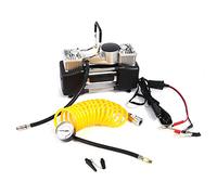 Heavy Duty Air Compressor, Ideal for Inflating Many Types of Tyres. Portable Mini Air Compressor 2.5bar Car Tyre Inflator Pump 12V, with Cylinder 2.5bar Working Pressure,