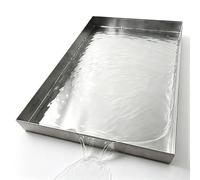 Heavy-Duty Air Conditioner Drip Pan Portable and Universal Water Heater Pan