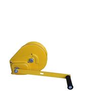 Heavy-Duty Air Conditioner Lifting Bracket with Hand Winch - 1200 lb Capacity 10m Cable Essential Tool for Easy Outdoor Unit Installation & Maintenance