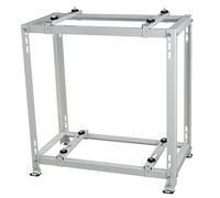 Heavy Duty Air Conditioner Support Stand Double Level Ground Support for Mini Split Units Outdoor Heat Pump Base Floor Condenser Bracket for Enhanced Stability