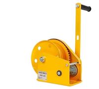 Heavy-Duty Air Conditioning Outdoor Unit Hoist Bracket with 10m Hand Winch, 1800 lb Capacity, Essential Tool for 3HP/5HP AC Installation and Maintenance