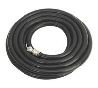 Heavy Duty Air Hose With 1/4 Inch Bsp Unions - 5 Metre Length - 10mm Bore