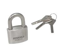 Heavy duty AISI316 padlock arc 50 mm - 1 PC Osculati - 38.025.50 - 3802550