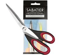 Heavy Duty All Purpose Scissor - Sabatier Professional 25cm/10”. Soft Grip, Dishwasher Safe, Multifunctional Utility General Use Long Straight Edge Snips/Shears. Taylors Eye Witness