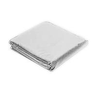 Heavy Duty All Weather RV Roof Cover Universal Fit Motorhome Travel Trailer Camper Protective Shield Against Rain Sun Damage (Silver1, One Size)