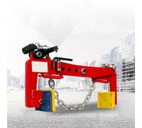 Heavy Duty Alloy Steel Chain Pliers - Adjustable Scissor Clamp for Safe Lifting of Granite Slabs & Curb Stones, Durable Construction Tool for Professionals, Ideal for Stonework & Heavy Lifting