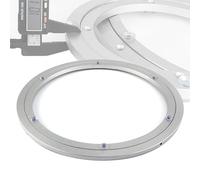 Heavy Duty Aluminium Alloy Swivel Turntable Rotating Bearing 150 200 300 400 500 600mm, Lazy Susan Swivel Rings For Turntable Ball Bearing, Base For Dining Table TV Computer Monitor