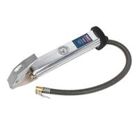 Heavy Duty Aluminium Tyre Inflator With Clip-On Chuck And 0.5M Hose