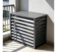 Heavy Duty Aluminum Air Conditioner Fence Screen for Outdoor Units