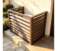 Heavy Duty Aluminum Air Conditioner Fence Screen for Outdoor Units