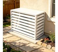 Heavy Duty Aluminum Air Conditioner Fence Screen for Outdoor Units