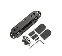 Heavy Duty Aluminum Alloy Invisible Muted Door Hinges Adjustable Butt Hinge 125 Degree Swing Concealed Hinge Enduring Aluminum Alloy Furniture Hinges