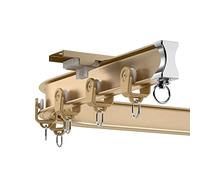 Heavy-Duty Aluminum Ceiling Track - Adjustable RV & Hospital Room Divider System, Curved Mount, Flexible Lengths 6.5 to 26 ft (2.1m to 7.9m) for Space Management & Privacy Solutions