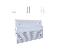 Heavy Duty Aluminum Clamps Interlocks Wall Mounting Brackets French Cleat Picture Hanger Hardware Wall Mounting Brackets Hardware