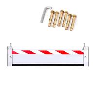 Heavy Duty Aluminum Flood Barrier Kit L 60.63in * H 7.87in - Multi-Scene Temporary Flood Protection System - Water Deflector for Home & Commercial Entrance