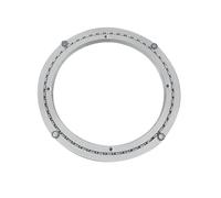 Heavy Duty Aluminum Lazy Susan Turntable Base Ball Bearing Silent Rotating Table Swivel Base For Glass Granite Wood Dining Kitchen Table One Color 12 inches (300mm)