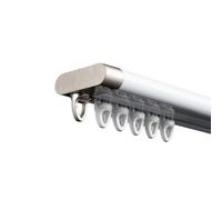 Heavy Duty Aluminum Rail Track with Integrated LED Lighting - Durable Sleek Design for Home & Office Ceiling Mount 2.5m/8.2ft Ideal for Modern Spaces