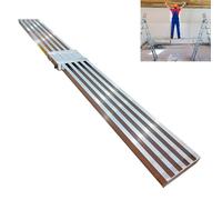Heavy Duty Aluminum Scaffolding Tower with Expandable Work Platform for Ceiling and Wall Painting, Includes Ladder Cross Brace