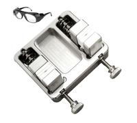 Heavy-Duty Aluminum Welding Clamp, Adjustable Welding Soldering Station Wire Clamp Fixture Bracket Table, for Circuit Board Mounting, Soldering Wire Clamp
