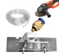 Heavy Duty Angle Grinder Bracket | Adjustable Stainless Steel Bracket with Inlet and Pipe | Angle Grinder Cutting Grinder for Cutting, Polishing, Chamfering, Tiles, Work