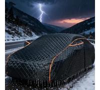 Heavy Duty Anti-Hail Car Cover for BMW Z3 M Coupe 1995-2003 Waterproof and UV Protection Thickened Multi-Layer Oxford Material All Weather Outdoor Car Cover for Ultimate Defense(black)