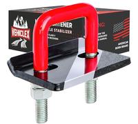 Heavy-Duty Anti-Rattle Hitch Stabilizer Clamp for 2.5" Hitches - Vehiclex Galvanized Hitch Tightener with Protective Anti-Rust Coating - Durable 0.44" U-Bolt - Perfect for Trailers and Trucks